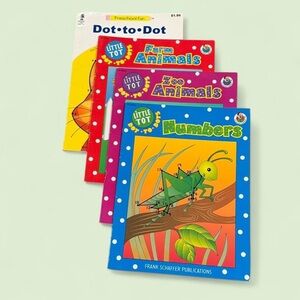 Dot-to-Dot Children's Activity Books Set of 4